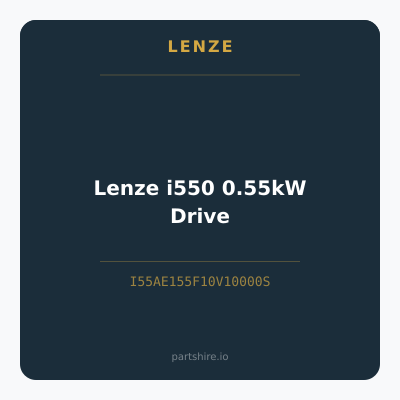 Lenze i550 0.55kW Drive