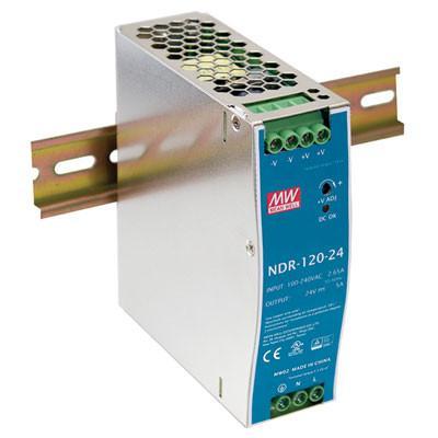 Mean Well NDR-120-24 DIN Rail Power Supply