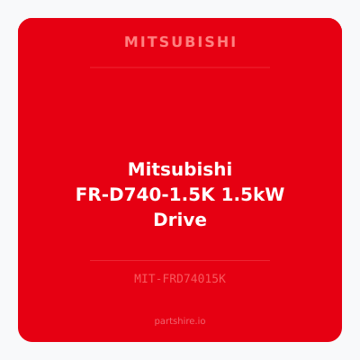 Mitsubishi FR-D740-1.5K 1.5kW Drive