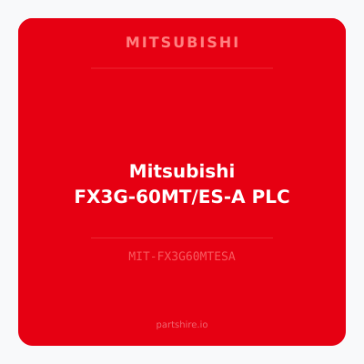 Mitsubishi FX3G-60MT/ES-A PLC