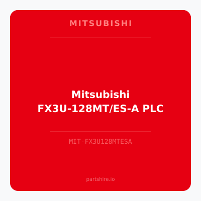 Mitsubishi FX3U-128MT/ES-A PLC