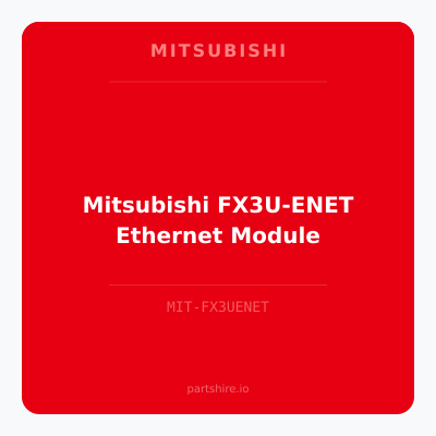 Mitsubishi FX3U-ENET Ethernet Module