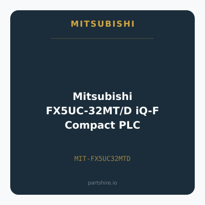 Mitsubishi FX5UC-32MT/D iQ-F Compact PLC