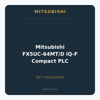 Mitsubishi FX5UC-64MT/D iQ-F Compact PLC