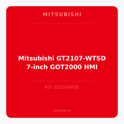Mitsubishi GT2107-WTSD 7-inch GOT2000 HMI