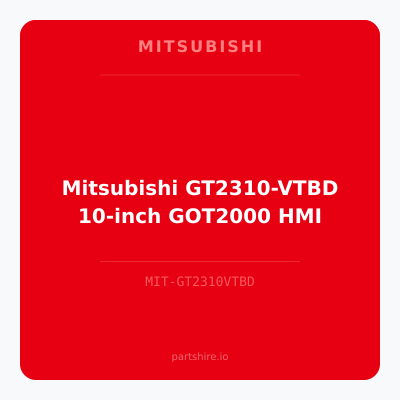 Mitsubishi GT2310-VTBD 10-inch GOT2000 HMI