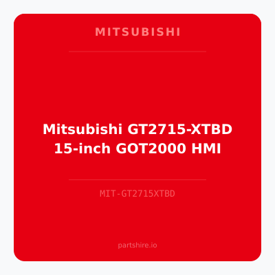 Mitsubishi GT2715-XTBD 15-inch GOT2000 HMI