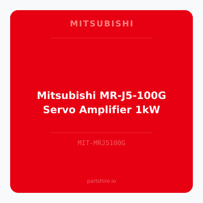 Mitsubishi MR-J5-100G Servo Amplifier 1kW