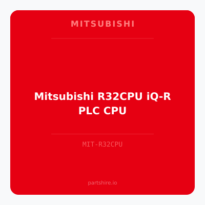 Mitsubishi R32CPU iQ-R PLC CPU