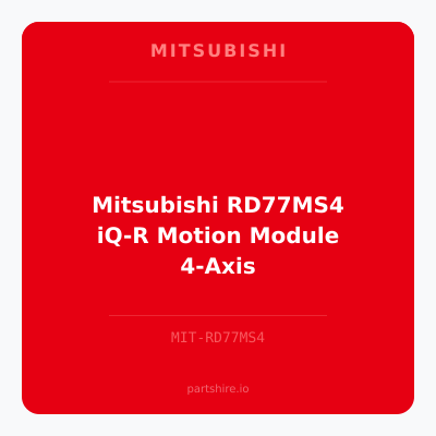 Mitsubishi RD77MS4 iQ-R Motion Module 4-Axis