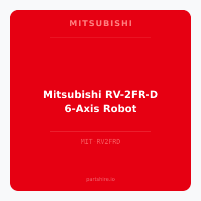 Mitsubishi RV-2FR-D 6-Axis Robot