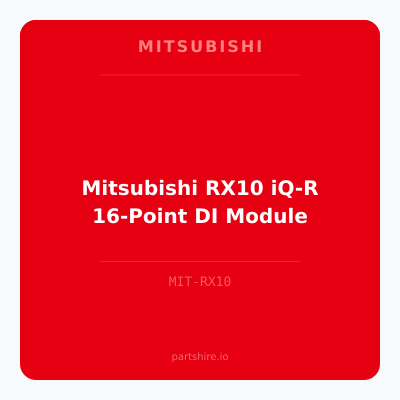 Mitsubishi RX10 iQ-R 16-Point DI Module