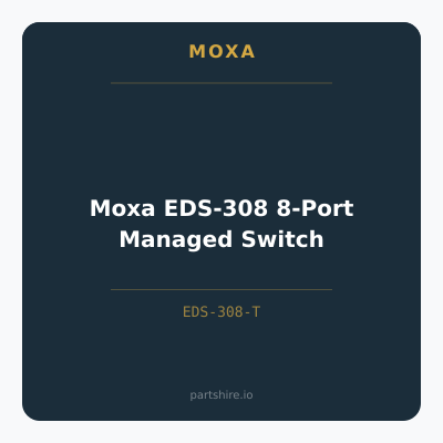 Moxa EDS-308 8-Port Managed Switch