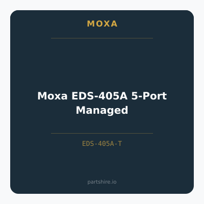 Moxa EDS-405A 5-Port Managed