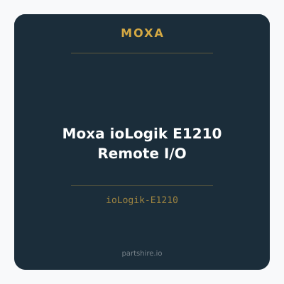 Moxa ioLogik E1210 Remote I/O