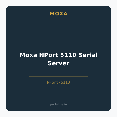 Moxa NPort 5110 Serial Server