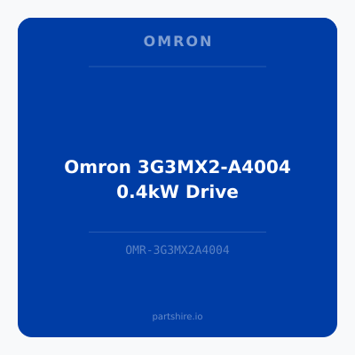 Omron 3G3MX2-A4004 0.4kW Drive