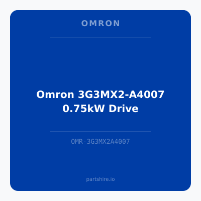 Omron 3G3MX2-A4007 0.75kW Drive
