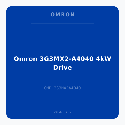 Omron 3G3MX2-A4040 4kW Drive