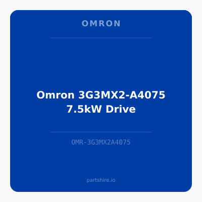 Omron 3G3MX2-A4075 7.5kW Drive