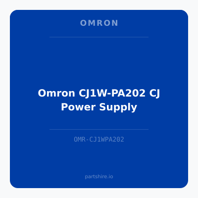 Omron CJ1W-PA202 CJ Power Supply