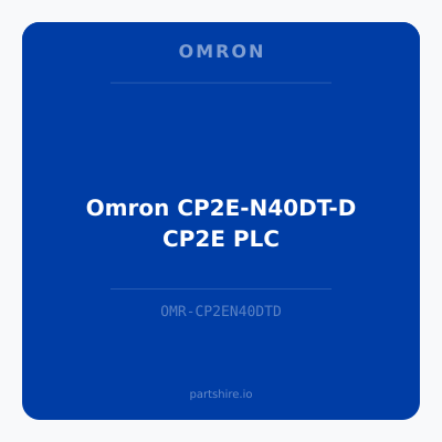 Omron CP2E-N40DT-D CP2E PLC