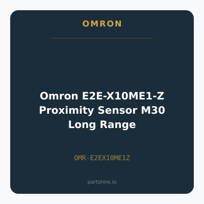 Omron E2E-X10ME1-Z Proximity Sensor M30 Long Range