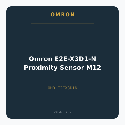Omron E2E-X3D1-N Proximity Sensor M12