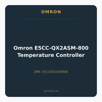 Omron E5CC-QX2ASM-800 Temperature Controller