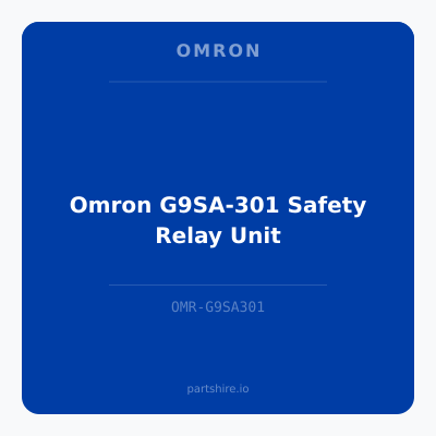 Omron G9SA-301 Safety Relay Unit