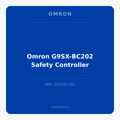 Omron G9SX-BC202 Safety Controller