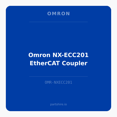 Omron NX-ECC201 EtherCAT Coupler