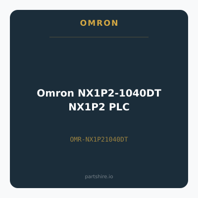 Omron NX1P2-1040DT NX1P2 PLC