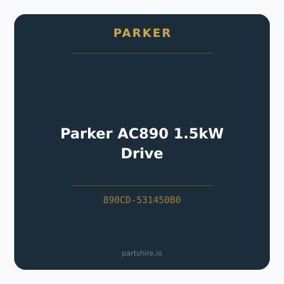 Parker AC890 1.5kW Drive