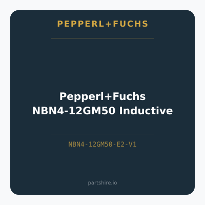 Pepperl+Fuchs NBN4-12GM50 Inductive