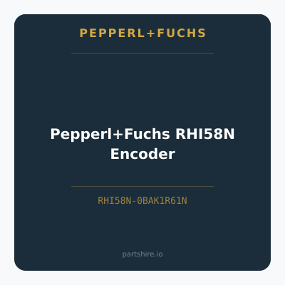 Pepperl+Fuchs RHI58N Encoder
