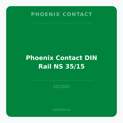 Phoenix Contact DIN Rail NS 35/15