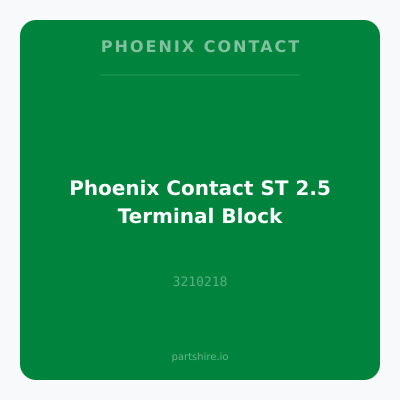 Phoenix Contact ST 2.5 Terminal Block