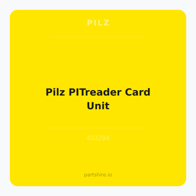 Pilz PITreader Card Unit