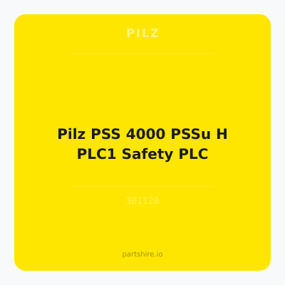Pilz PSS 4000 PSSu H PLC1 Safety PLC