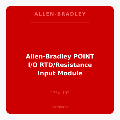 Allen-Bradley POINT I/O RTD/Resistance Input Module