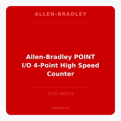 Allen-Bradley POINT I/O 4-Point High Speed Counter