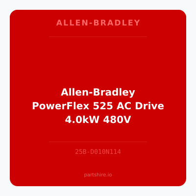 Allen-Bradley PowerFlex 525 AC Drive 4.0kW 480V