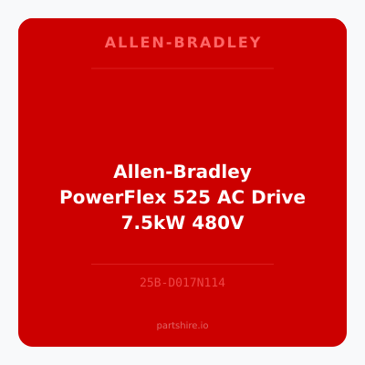 Allen-Bradley PowerFlex 525 AC Drive 7.5kW 480V