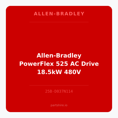 Allen-Bradley PowerFlex 525 AC Drive 18.5kW 480V