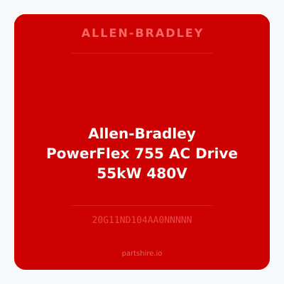 Allen-Bradley PowerFlex 755 AC Drive 55kW 480V