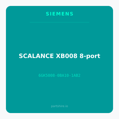 SCALANCE XB008 8-port