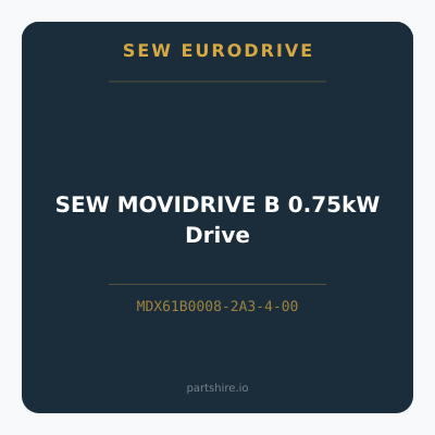 SEW MOVIDRIVE B 0.75kW Drive