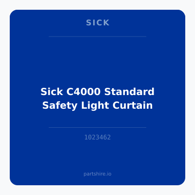 Sick C4000 Standard Safety Light Curtain