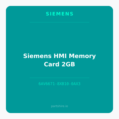 Siemens HMI Memory Card 2GB